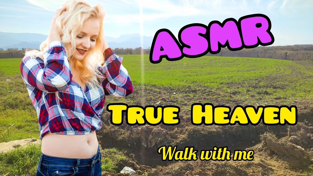 ASMR And Walk With Me In The Nature With Tapping Sounds 😴 - YouTube