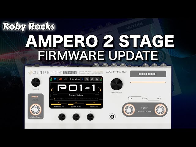 AMPERO 2 STAGE | Come fare il Firmware Update - YouTube