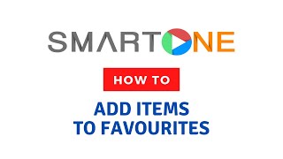 How to add items to favourites | SmartOne App screenshot 3
