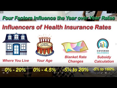 The Four Health Insurance Rate Curve Factors