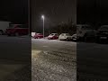 Relaxing views of Snow Covered Road and Cars | Germany #Shorts