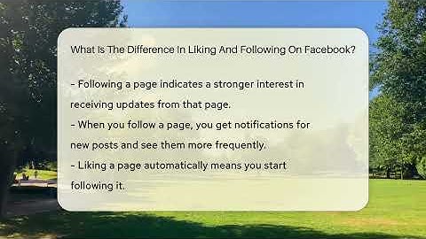 What Is The Difference In Liking And Following On Facebook? - Everyday-Networking