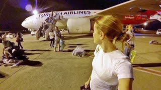 VLOG 🇹🇷Fly the plane home! Flight Turkish Airlines Airbus A330