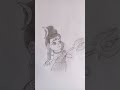 Jay bhole nath ji 🙏🙏||how to draw Shiv ji ka pencil sketch drawing|| #shortvideo #art #jaybholenaath