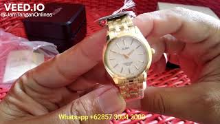 Alba Ladies ARSY24X1 White Dial Jam Tangan Wanita Original ARSY24 Gold Stainless