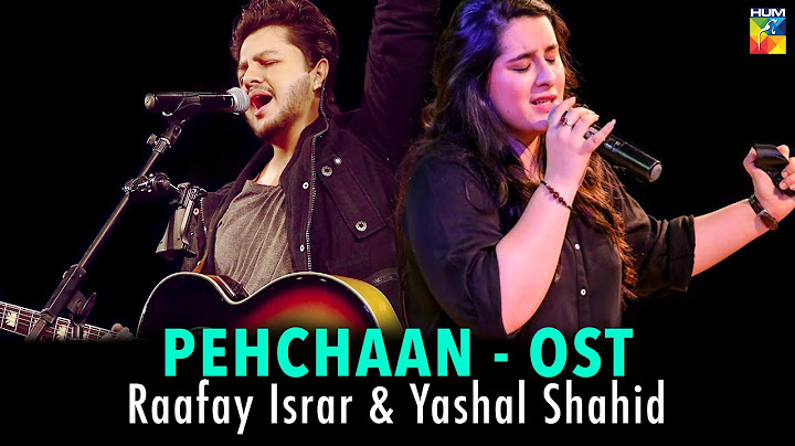 Ye Haal e Dil Hum Keh Bhi Na Paye - PEHCHAAN (Lyrical OST) | Raafay Israr and Yashal Shahid | HUM TV