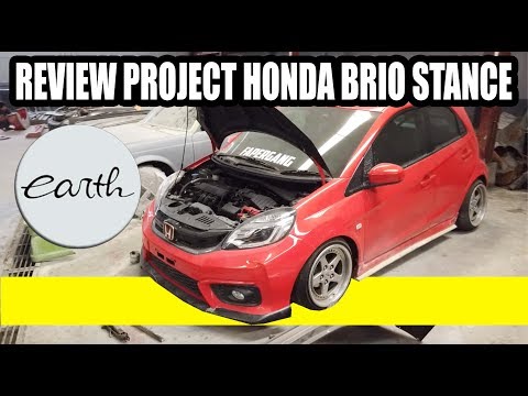 Review Project Modifikasi Honda Brio Stance #carvlog