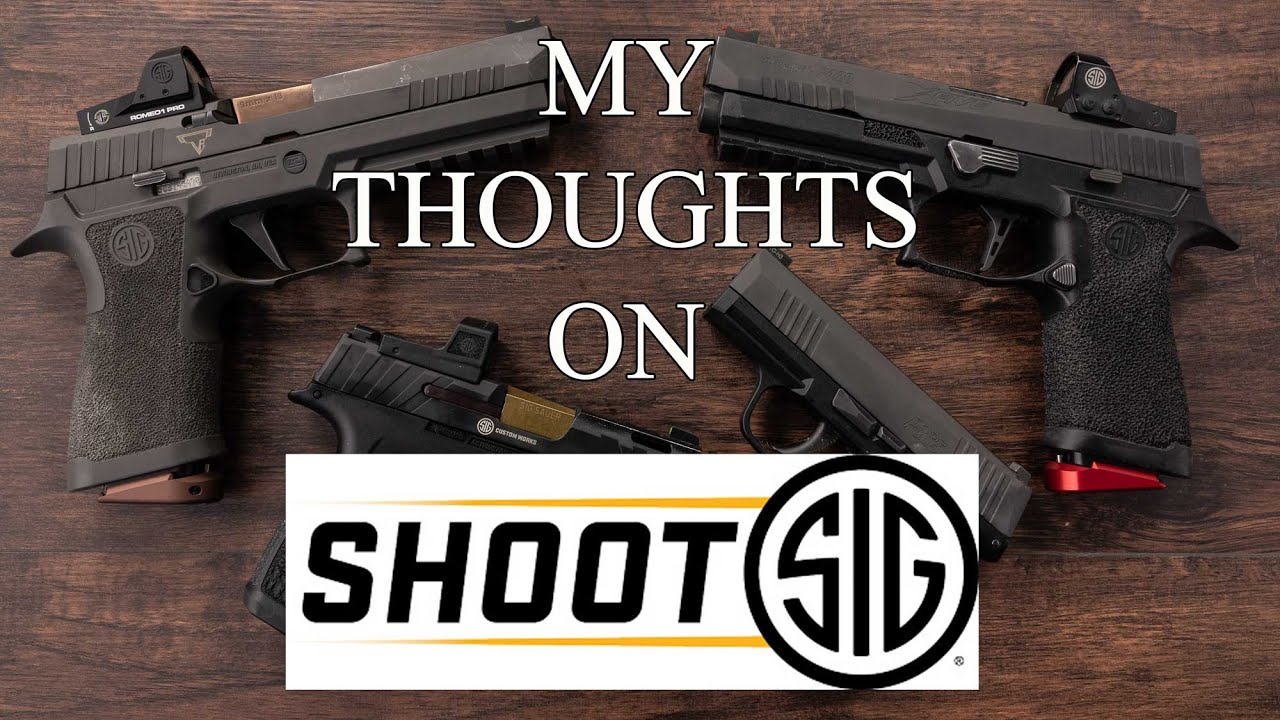 My Thoughts On The New SHOOT SIG Shooting Sport