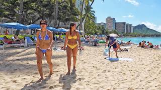 HAWAII WAIKIKI ☀️ Walking Tour March 2026 #oahu  #honolulu #waikikibeach
