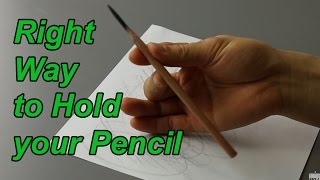 Basic Drawing Technique - How To Control Your Drawing Pencil