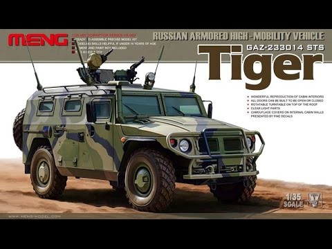 Bausatzvorstellung MENG TIGER ARMORED HIGH-MOBILITY VEHICLE No. VS-003 ...