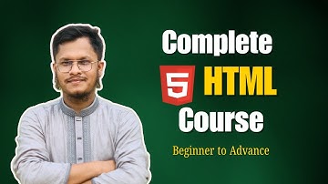 HTML Full Course Bangla 2025 🔥 এক ভিডিওতে সম্পূর্ণ HTML শিখুন | HTML Tutorial for Beginners | Parvez