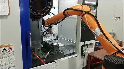 AUBO i10 Cobot Pick&Place for CNC Machine