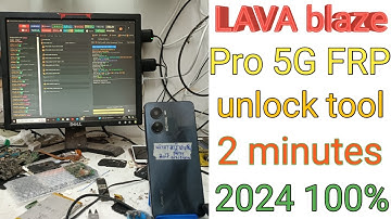 Lava blaze Pro 5G LXX506 FRP unlock tool 2024 2 minutes #lava #frp
