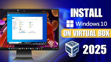 How to Install & Run Windows 10 in Virtual Box 2025!
