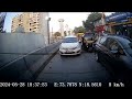 SRS New S3 4G Android ADAS dashcam Audio muted -Evening video | City Drive | Rear | RAW Original
