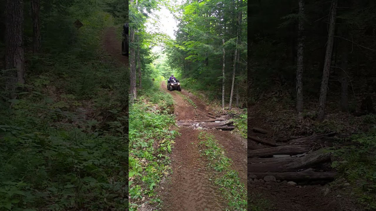 ATV UTV trail riding Pulpit Rock North Waterford Maine 81217 YouTube