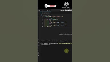 Python Program to Print an Identity Matrix |@CodingwithShameera1