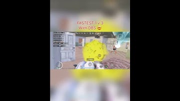 Fastest 1 v 3 with DBS 🥵 #shortvideos #bgmi #gaming #clutch #viral #pubgmobile #shorts