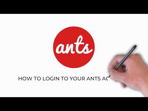 Training #1 - How to login to your Ants account