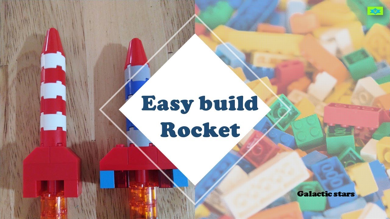 How to build a simple Lego rocket YouTube