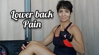 If you have lower back pain,  do these two exercises #lowerbackpain