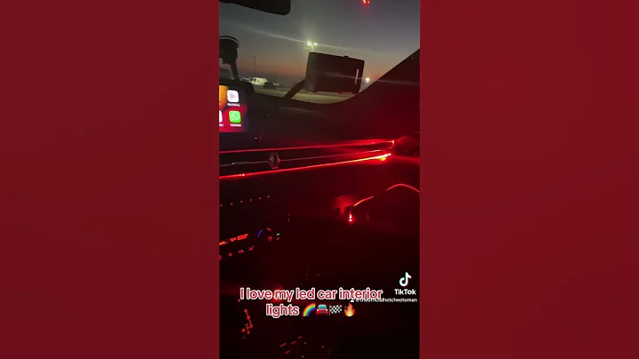 I love my LED Car Interior lights! 🌈🏎️🏁🔥 #supramk5 #ledInteriorlights #carguy