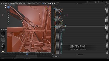 Sci-Fi vehicle 025 - 3D modeling - part 69 - 4x timelapse