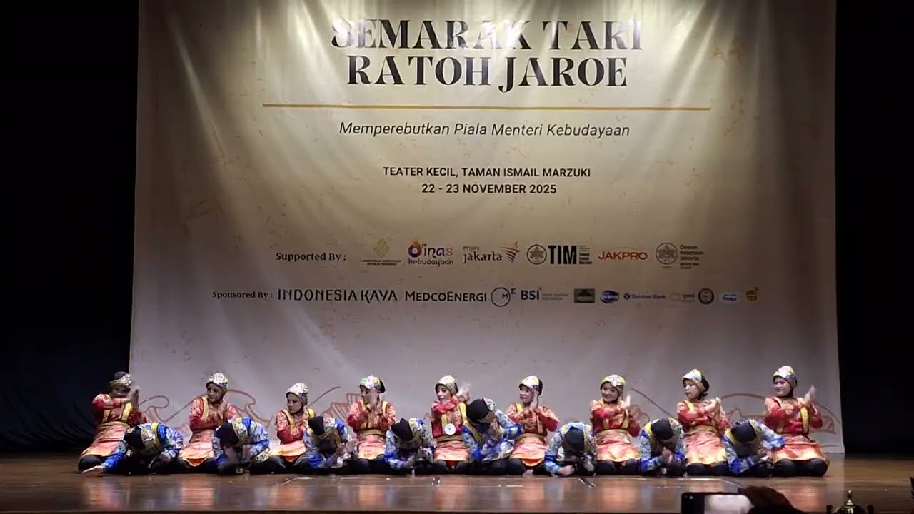 Sanamsa di Semarak Tari Ratoh Jaroe, Taman Ismail Marzuki 22 November 2025