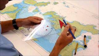 marking the chartwork plotter with magnetic variation