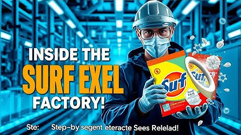 How Surf Excel is Made Inside the Detergent Factory Step-by-Step Process.