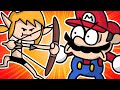 SPEEDRUNNER MARIO VS SPEEDRUNNER LINK