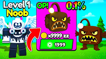 Starting Over as NOOB with OP ANGLER FISH In Climb and Jump Tower!