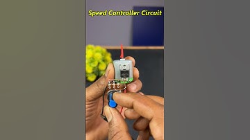 DIY DC Motor Speed Controller Project | Easy PWM Circuit Tutoria #shorts #dcmotor #trending