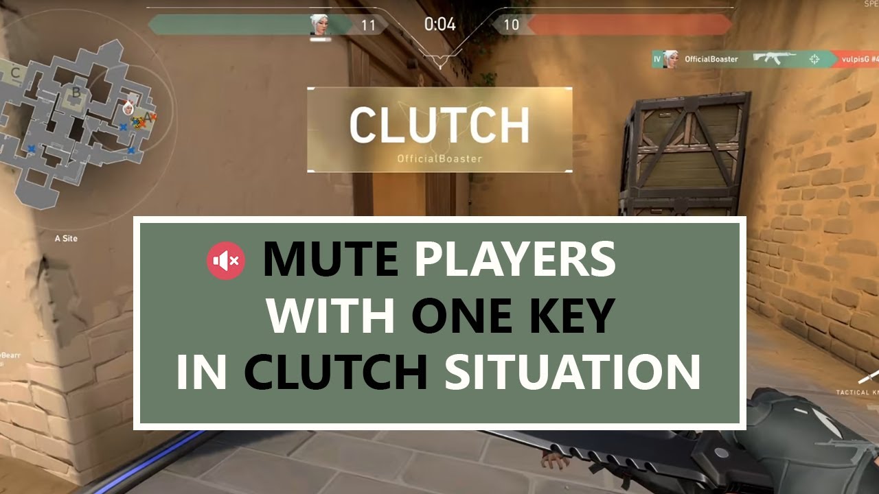 Clutch Mute In Valorant YouTube