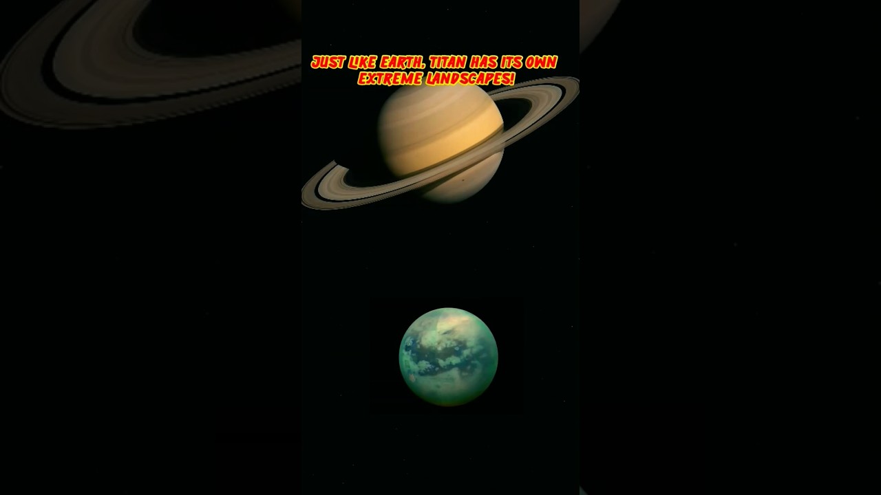 Just like Earth, Titan has its own extreme landscapes! 