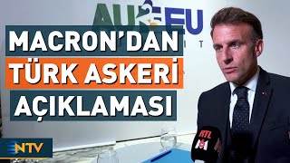 Macrondan Türk Askeri İle İlgili Dikkat Çeken Açıklama Ntv