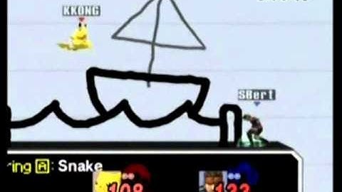 Stroumbert (Snake) vs. KingKong (Pikachu)