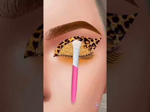ASMR makeup animation #makeup #asmr #animation #makeover