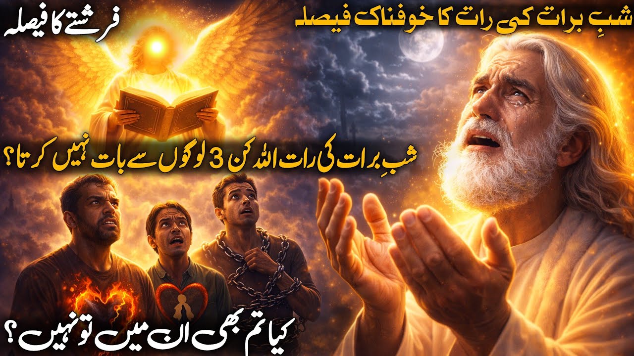 Shab-e-Barat Ki Raat Allah 3 Logon Se Baat Nahi Karta | Kon Maghfirat Se Mehroom Rehta Hai?