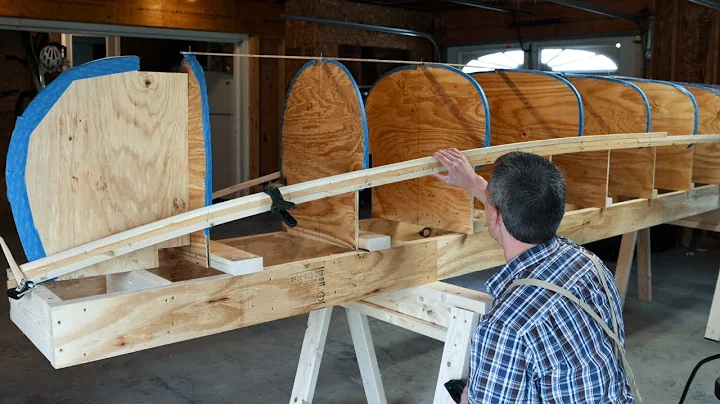 Building A Cedar Strip Canoe (Part 3) | Rippin' Strips & Laying Strips