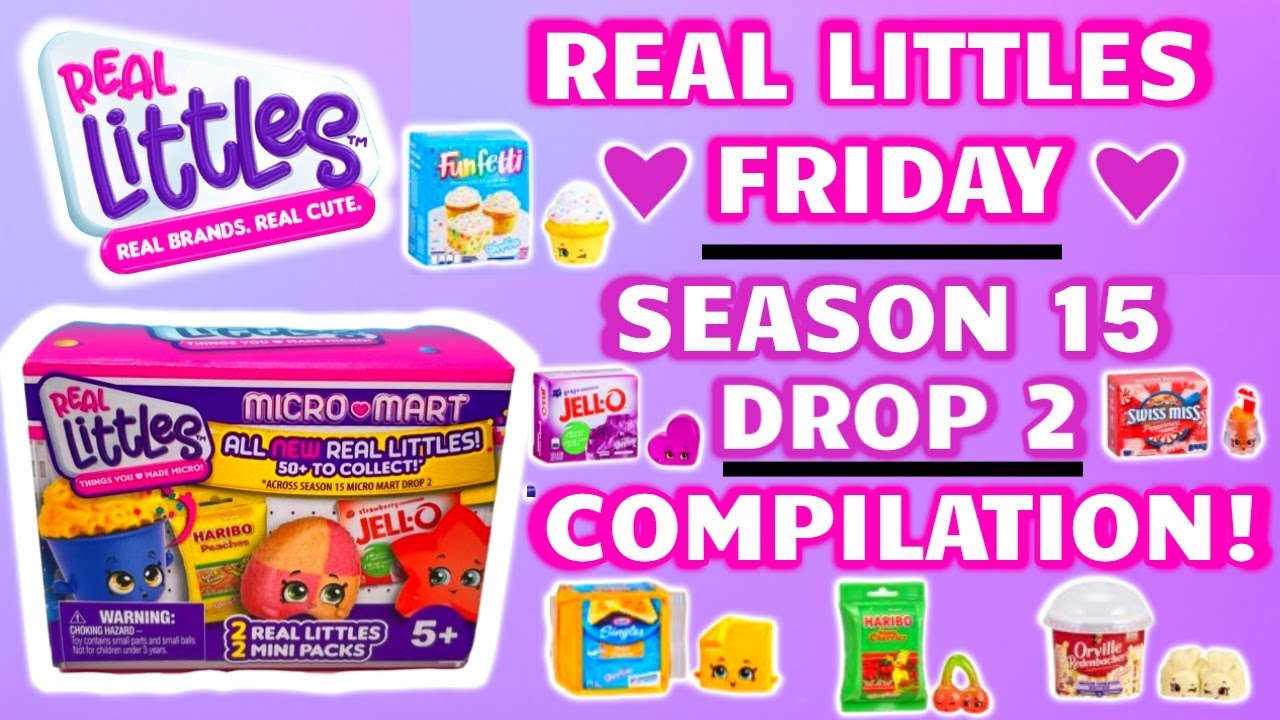 Real Littles Handbags Series 3 Unboxing Toy Review