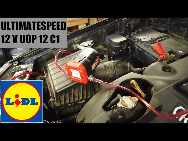 LIDL ULTIMATESPEED® Čerpadlo na olej 12 V UOP 12 C1 