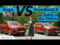 Kuga PHEV vs Grandland X Hybrid4: Battle of the plug-in hybrid SUVs