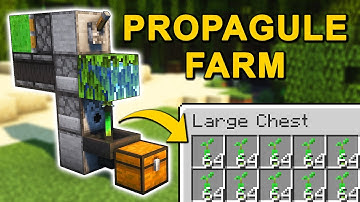 EASIEST Mangrove Propagule Farm in Minecraft 1.21+ (Tutorial)