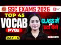 SSC Exams 2026 | Top 45 Vocab PYQs for Competitive Exams | Vocabulary PYQ SSC | by Ananya Mam