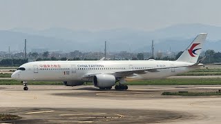 China Eastern Airlines A350-900 China Guangzhou To Shanghai 