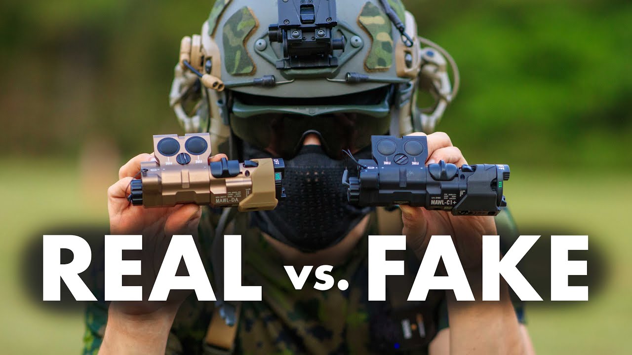 $400 Airsoft MAWL vs. Real $3700 MAWL
