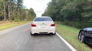 E60 M5 Clutch Dump & Flyby LOUD Exhaust