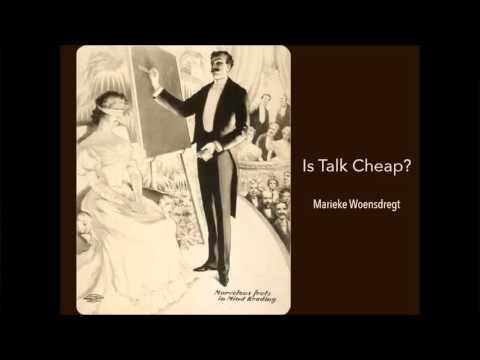 Marieke Woensdregt: Is talk cheap?